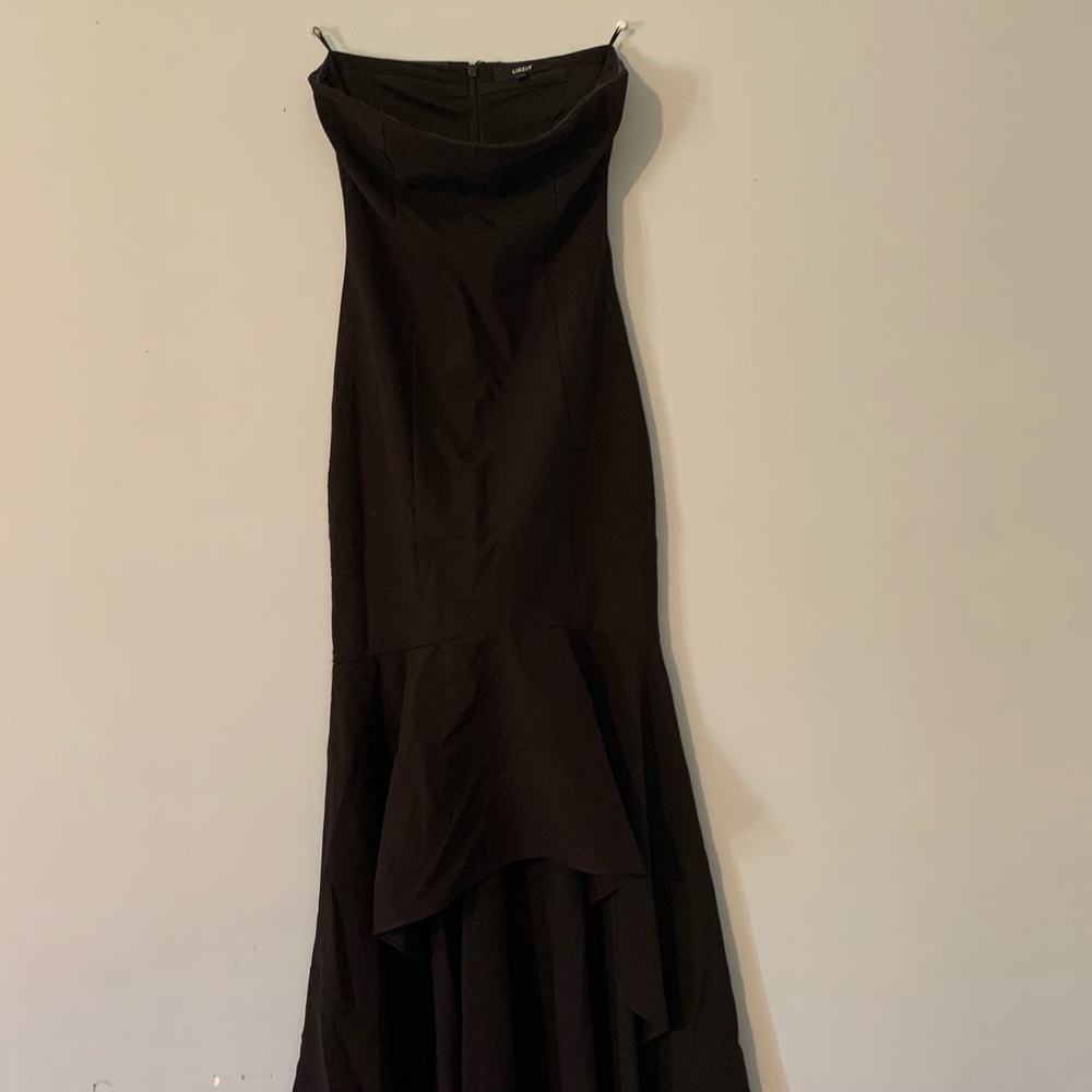 Black Dress Strapless  from Revolve